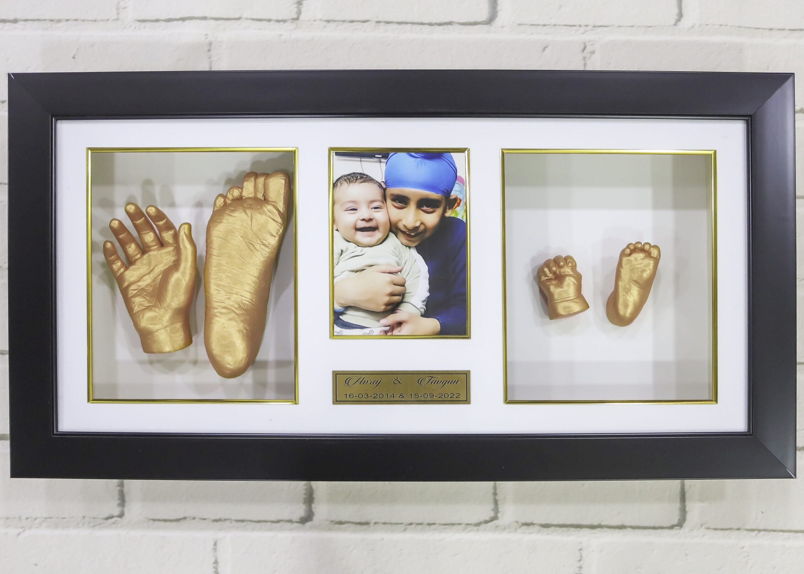 Mold Your Memories Baby Casting Frames for Baby's Hand and feet